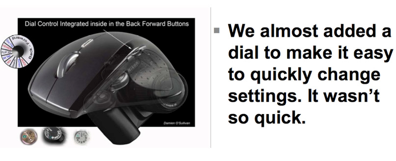 Illustration for article titled Crazy Never Before Seen Logitech Mutant Mouse Prototypes